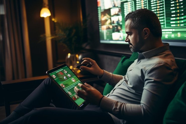 Dashboard aplikasi zenwin menampilkan permainan dan pasar sepak bola
